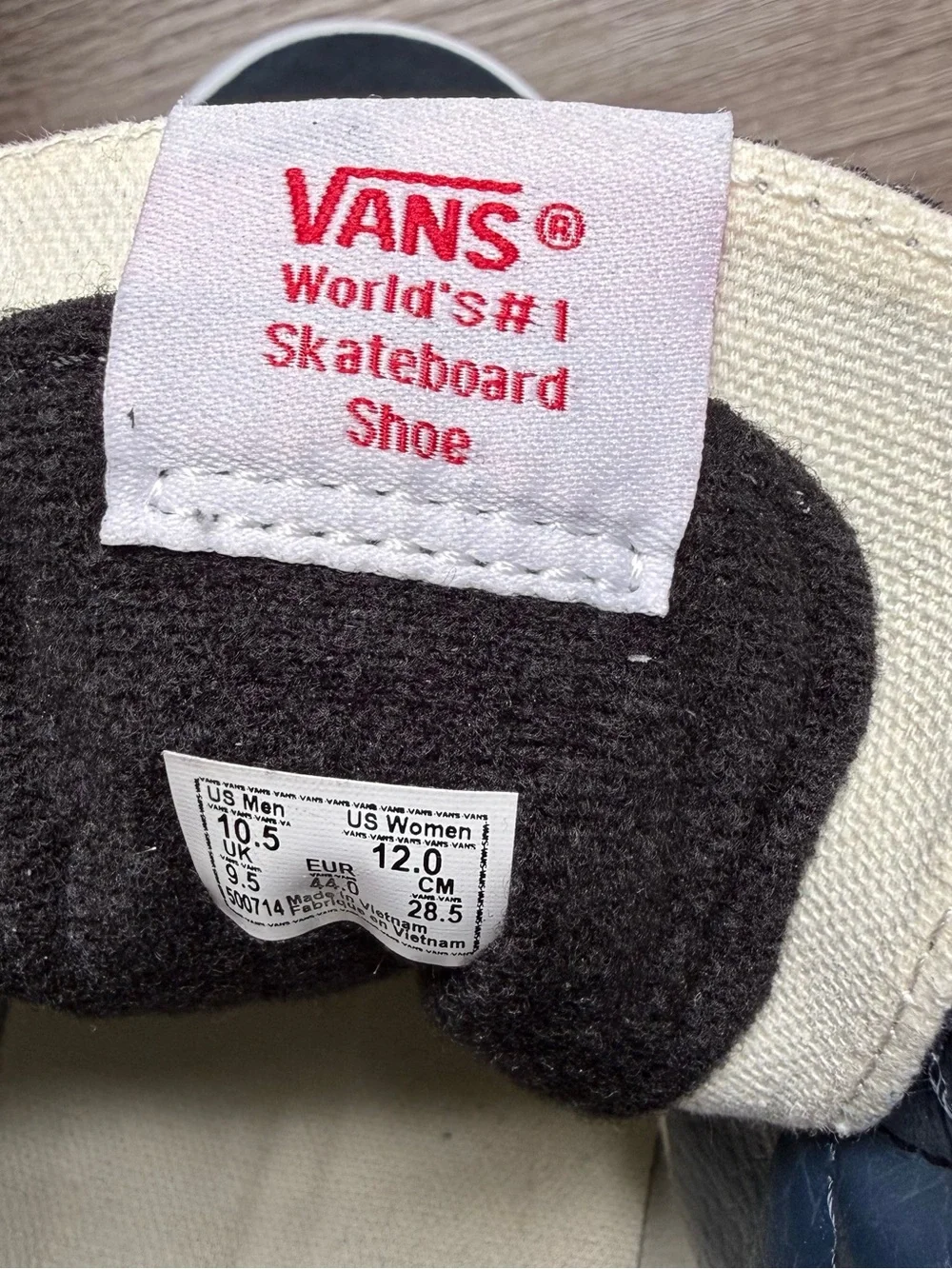 Vans Sk8-Hi Men's High-Top Sneakers in Navy, Black & White Unisex